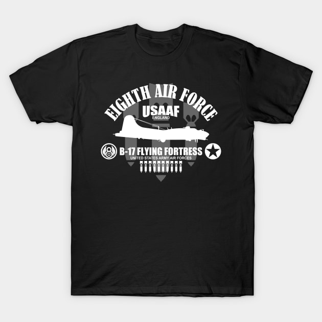 B-17 Flying Fortress T-Shirt by TCP